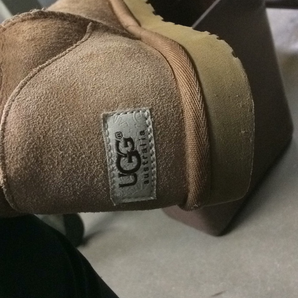 Tall chestnut ugg boots size7